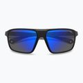 Ochelari de soare pentru bărbați Polaroid PLD 7058/S negru mat albastru/albastru oglindă polarizată hc 4