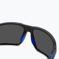 Ochelari de soare pentru bărbați Polaroid PLD 7058/S negru mat albastru/albastru oglindă polarizată hc 7