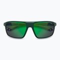 Ochelari de soare Polaroid PLD 7058/S verde mat/verde oglindă polarizată cu contrast ridicat pentru bărbați 4