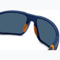 Ochelari de soare pentru bărbați Polaroid PLD 7058/S albastru mat/albastru polarizați cu contrast ridicat 7