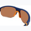 Ochelari de soare pentru bărbați Polaroid PLD 7059/S albastru mat portocaliu/maro polarizat cu contrast ridicat 5