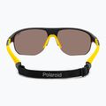 Ochelari de soare polarizați cu contrast ridicat Polaroid PLD 7059/S negru mat galben/galben auriu pentru bărbați 4