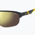 Ochelari de soare polarizați cu contrast ridicat Polaroid PLD 7059/S negru mat galben/galben auriu pentru bărbați 6