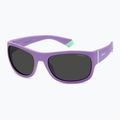 Ochelari de soare polarizați pentru copii Polaroid PLD 8064/S violet/gri 2