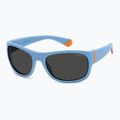 Ochelari de soare pentru copii Polaroid PLD 8064/S azure/grey polarized 2