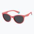 Ochelari de soare polarizați pentru copii Polaroid PLD 8065/S coral/gri 2