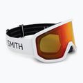 Ochleari de schi Smith Transfer white/red sol-x mirror