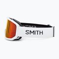 Ochleari de schi Smith Transfer white/red sol-x mirror 4