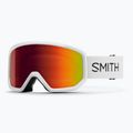Ochleari de schi Smith Transfer white/red sol-x mirror 5