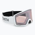 Ochleari de schi Smith Tribute white/ignitor mirror