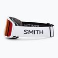 Ochleari de schi Smith Tribute white/red sol-x mirror 4