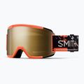 Ochleari de schi Smith Squad cinder chop up/chrp sun black gold mirror/clear