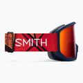 Ochelari de schi Smith Transfer S3 midnight geo alpine/red solx mirror antifog 4