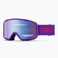 Ochelari de schi Smith Tribute S1 fresh purple/blue sensor mirror antifog