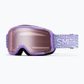 Ochelari de schi pentru copii Smith Daredevil S2 light lavender dot clouds/ignitor mirror antifog