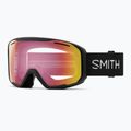 Ochelari de schi Smith Blazer S1-S2 black/photochromic red sensor mirror