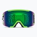 Ochelari de schi Smith Squad S2 slime static shag/chromapop everyday green mirror 2