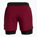 Pantaloni scurți pentru bărbați Under Armour Peak Woven 2in1 cardinal/black/black 2