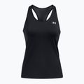 Tricou de antrenament pentru femei Under Armour HeatGear Armour Racer alb/negru 4