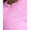 Tricou de antrenament pentru femei  Under Armour Tech Riddle stellar pink/white 3