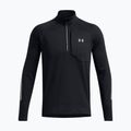 Under Armour Launch Elite CW Half Zip negru / reflectorizant bărbați alergare hanorac 3