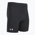 Colanți de alergare pentru bărbați Under Armour Launch Half Tights black/black/metallic silver 3
