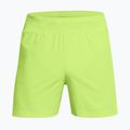 Pantaloni scurți de alergare pentru bărbați Under Armour Launch Elite 5" morph green/morph green/reflective 5