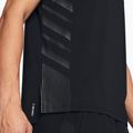 Tricou de alergare Under Armour UA Launch Elite Graphic pentru bărbați negru/castlerock/reflectorizant 3