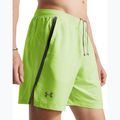 Pantaloni scurți de alergare pentru bărbați Under Armour Launch 7" morph green/castlerock/ reflective 4