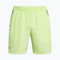 Pantaloni scurți de alergare pentru bărbați Under Armour Launch 7" morph green/castlerock/ reflective 5