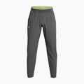 Pantaloni de alergare pentru bărbați Under Armour Storm Run castlerock / morhp green / reflective 6