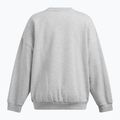 Under Armour femei Rival Fleece OS Crew mod gri lumină heather / alb hanorac 2