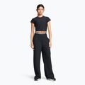 Pantaloni pentru femei Under Armour Rival Wide Leg black / white 2