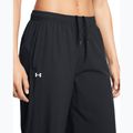 Pantaloni pentru femei Under Armour Rival Wide Leg black / white 4