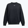 Tricou Rival Fleece OS Crew negru/alb pentru femei Under Armour 4