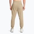 Pantaloni pentru bărbați Under Armour Rival Fleece Joggers city khaki/white 3