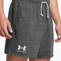 Pantaloni scurți pentru bărbați Under Armour Rival Terry 6in castlerock/onyx white 4