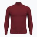 Longsleeve pentru bărbați Under Armour Elite Mock CG cardinal/metallic silver