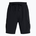 Pantaloni scurți de antrenament pentru bărbați Under Armour Vibe Woven Cargo black/white