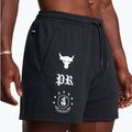 Pantaloni scurți pentru bărbați Under Armour Project Rock Terry Badge Of Honor Fleece black 4