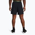 Pantaloni scurți de antrenament pentru bărbați Under Armour UA Vanish Woven 6in black/morph green 3