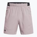 Pantaloni scurți de antrenament pentru bărbați Under Armour UA Vanish Woven 6in tetra gray/black 5