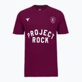 Tricou de antrenament bărbați Under Armour Project Rock Badge Of Honor purple 3