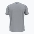 Tricou de antrenament pentru bărbați Under Armour Sliced Wordmark 60/40S mod gray/tech blue 2