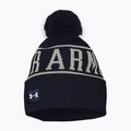 Căciulă de iarnă pentru bărbați Under Armour Halftime Pom Beanie midnight navy/summit white 3