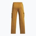 Pantaloni de antrenament pentru femei Under Armour Project Rock Icon Fleece yellow ochre / silt 2