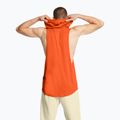 Tricou de antrenament bărbați Under Armour Project Rock Payoff SL HD orange 2