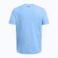 Tricou pentru bărbați Under Armour Big Logo Fill steel horizon blue/black 2