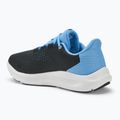 Under Armour Charged Pursuit 3 Big Logo pantofi de alergare pentru femei, negru/albastru orizont/alb 3