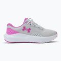 Under Armour Charged Surge 4 halo gri/vivid magenta/vivid magenta pantofi de alergare pentru femei 2